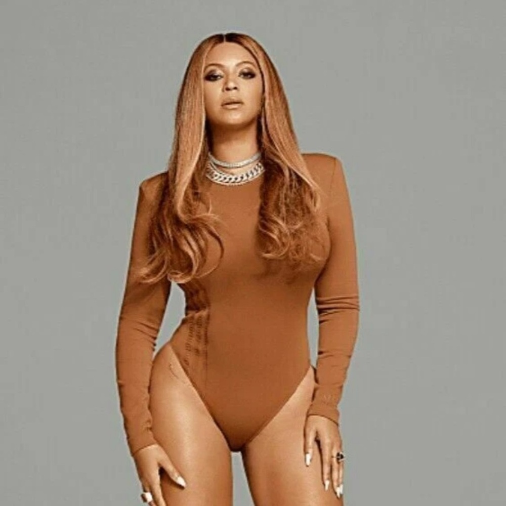 NWT IVY PARK Adidas x Ivy Park Icy Park 3-Stripes Bodysuit Wild Brown Bodysuit